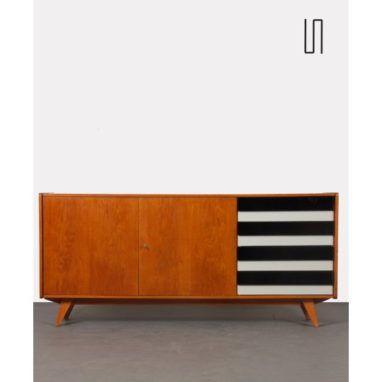 Oak sideboard by Jiri Jiroutek, model U-460, 1960s - 