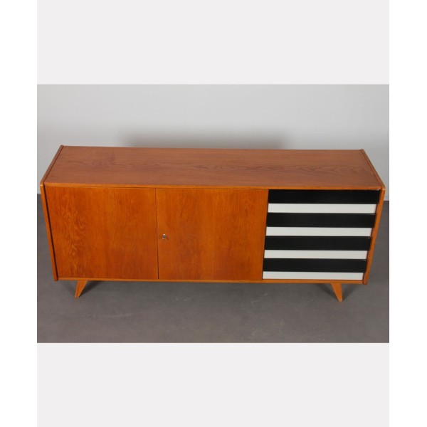 Oak sideboard by Jiri Jiroutek, model U-460, 1960s - 