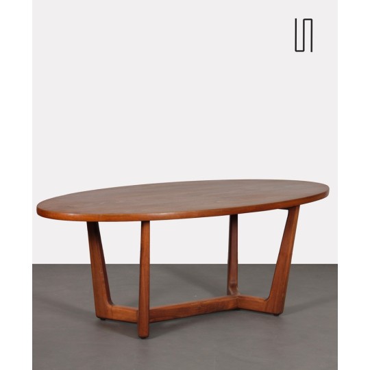 Table basse tchécoslovaque Venesa pour Dřevotvar, 1970