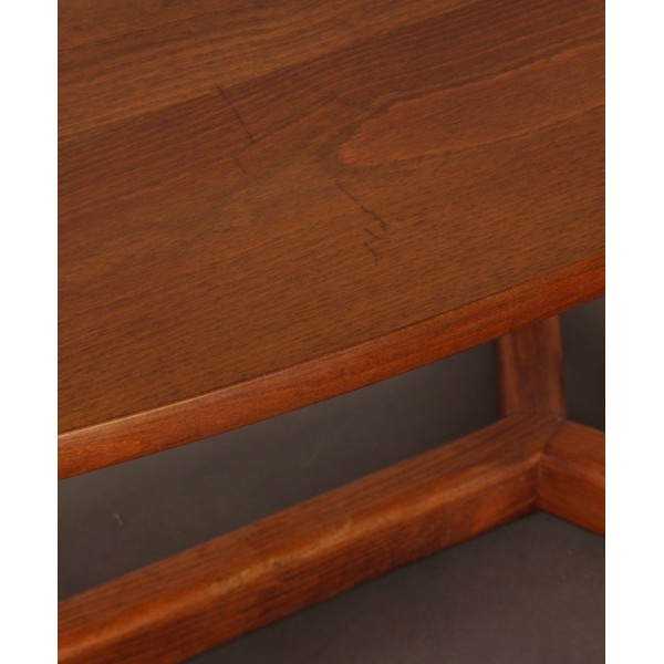 Table basse tchécoslovaque Venesa pour Dřevotvar, 1970 - Design d'Europe de l'Est