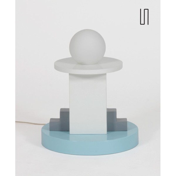 Memphis lamp by Aldo Cibic for Drimmer, circa 1985 - 