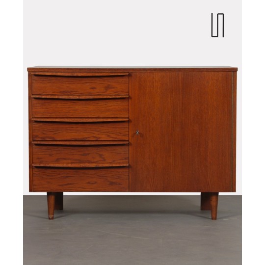 Wooden chest of drawers produced by Drevozpracujici podnik, 1960s - 