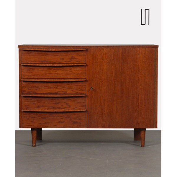 Wooden chest of drawers produced by Drevozpracujici podnik, 1960s - 