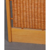 Rattan coat rack published by Uluv in the 1960s