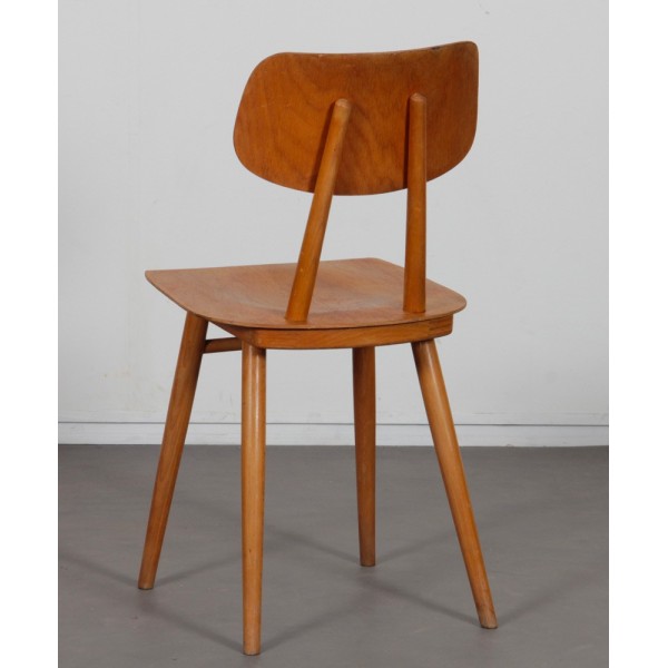 Paire de chaises en bois produite par Ton, 1960 - Design d'Europe de l'Est