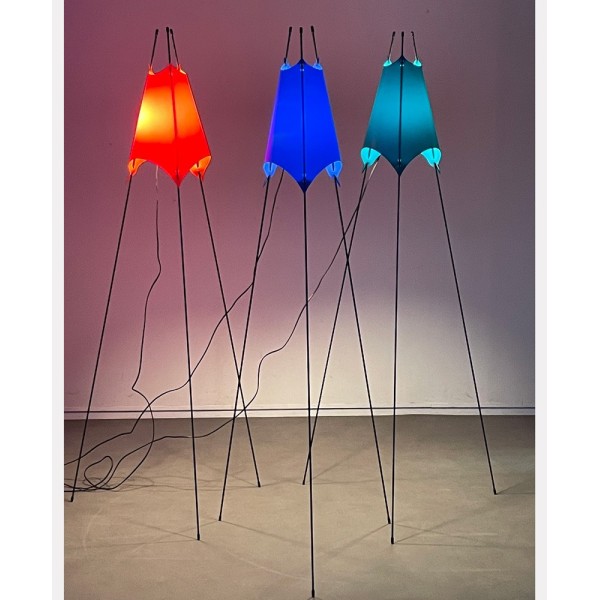 Dahu floor lamp by Jérôme Lart, circa 1990 - 