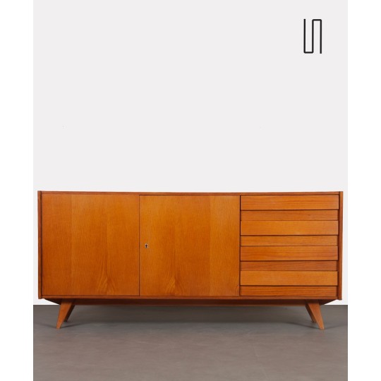 Wooden sideboard by Jiroutek for Interier Praha, U-460, 1960s - 