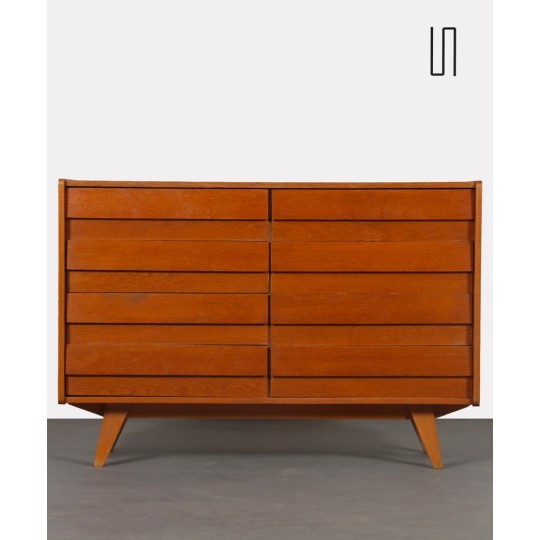 Czech chest of drawers by Jiri Jiroutek, model U-453, 1960s - Eastern Europe design