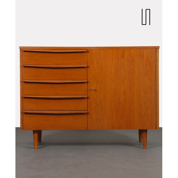 Wooden chest of drawers produced by Drevozpracujici podnik, 1960s - 