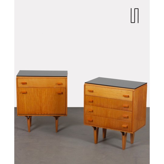 Pair of night tables edited by Novy Domov, 1970s