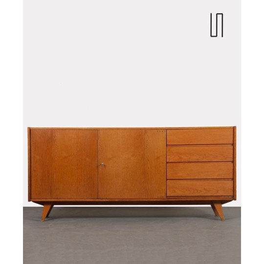 Wooden sideboard by Jiroutek for Interier Praha, U-460, 1960s - 