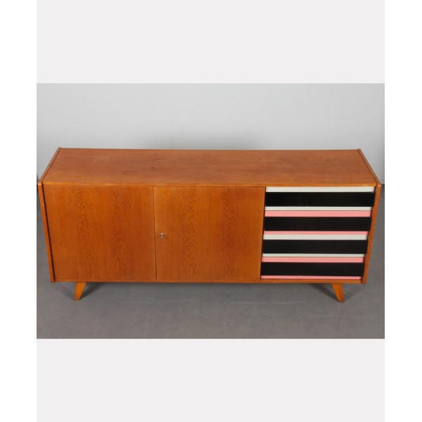 Oak sideboard by Jiri Jiroutek, model U-460, 1960s - 