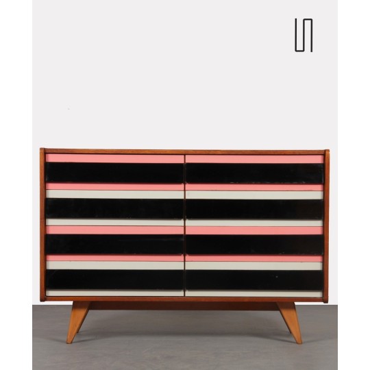 Vintage chest of drawers by Jiri Jiroutek, model U-453 from the 1960s - Eastern Europe design