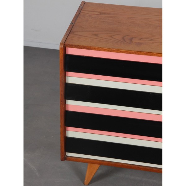 Vintage chest of drawers by Jiri Jiroutek, model U-453 from the 1960s - Eastern Europe design