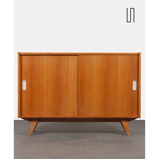 Oak chest, model U-452, by Jiri Jiroutek for Interier Praha, 1960s - 