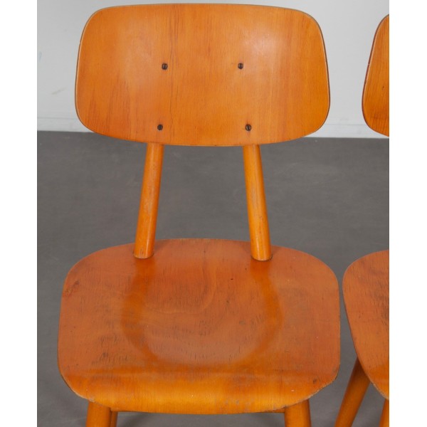 Paire de chaises d'Europe de l'Est, 1960