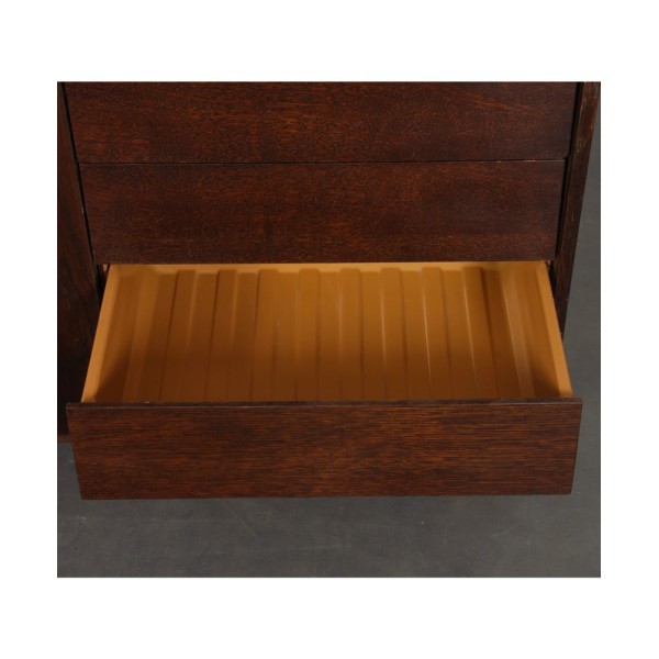 Large dark oak chest of drawers by Jiri Jiroutek, U-460, 1960s - 