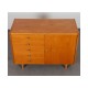 Vintage wooden chest of drawers, Czech production, 1960s - 