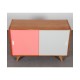 Pink and white dresser by Jiri Jiroutek, model U-452 circa 1960s - Eastern Europe design