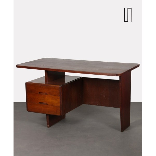 Vintage desk by Bohumil Landsman, 1970s - Eastern Europe design