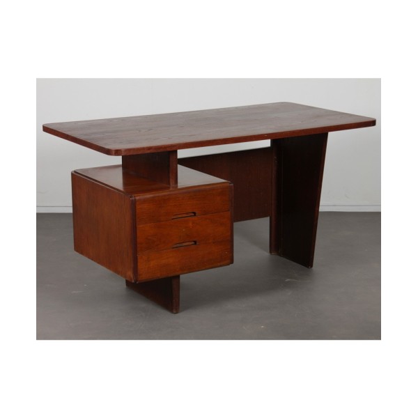 Vintage desk by Bohumil Landsman, 1970s - Eastern Europe design