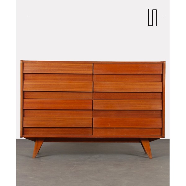 Mahogany chest of drawers by Jiri Jiroutek for Interier Praha, 1960s - Eastern Europe design