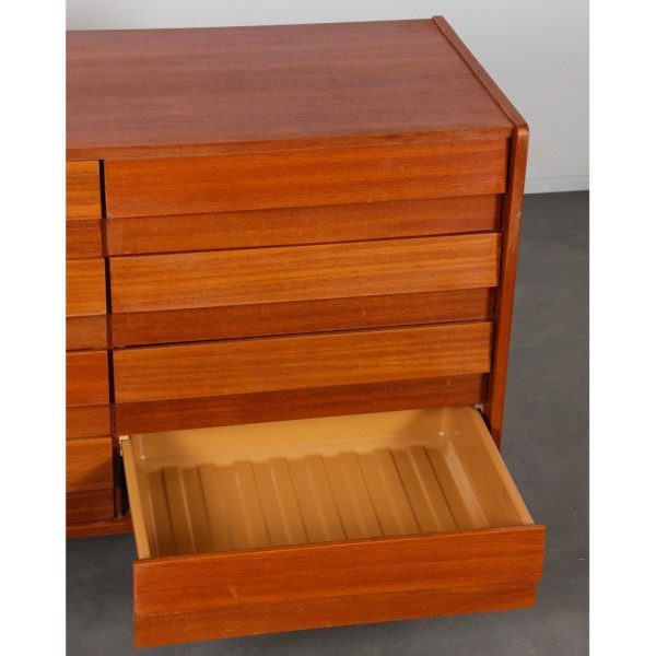Mahogany chest of drawers by Jiri Jiroutek for Interier Praha, 1960s