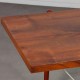 Table basse vintage en bois datant des années 1960 - 