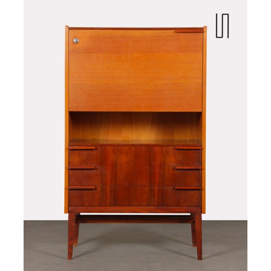 Vintage secretary by Frantisek Mezulanik for UP Zavody, 1960s - Eastern Europe design