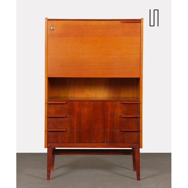 Secrétaire vintage par Frantisek Mezulanik pour UP Zavody, 1960 - Design d'Europe de l'Est