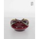 Polish glass ashtray by Czeslaw Zuber, 1970s - Eastern Europe design