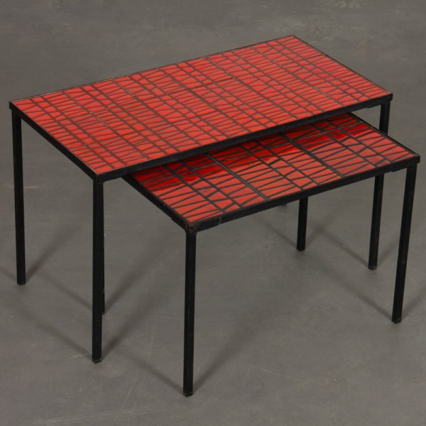 Tables gigognes par Roger Capron, 1960 - 