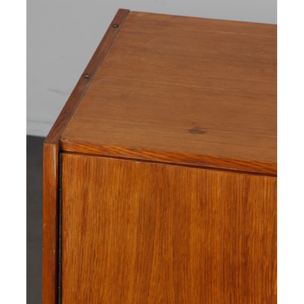 Vintage oak storage unit by Jiri Jiroutek, model U-458, 1960s - Eastern Europe design