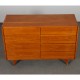 Wooden chest of drawers by Jiri Jiroutek, model U-453, circa 1960 - Eastern Europe design