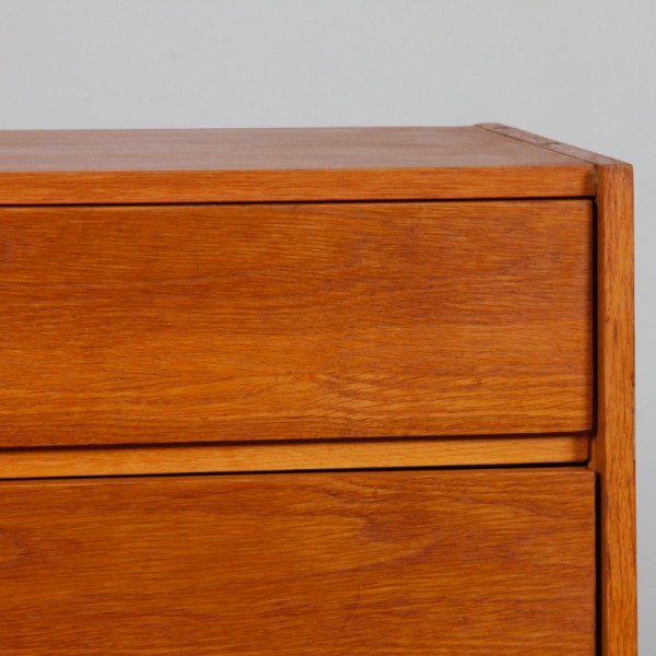 Wooden chest of drawers by Jiri Jiroutek, model U-453, circa 1960 - Eastern Europe design