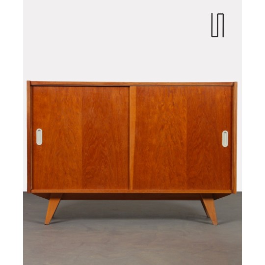 Oak chest, model U-452, by Jiri Jiroutek for Interier Praha, 1960s - 