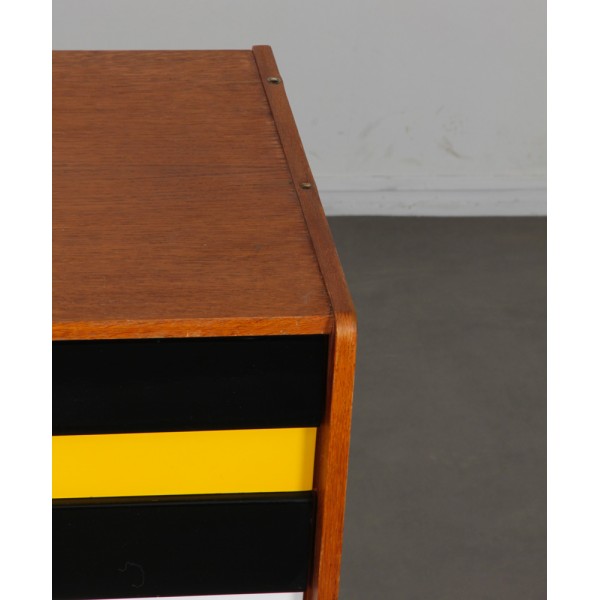 Chest with yellow drawers, model U458 by Jiri Jiroutek, 1960s - 