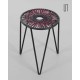 Eastern European circular stool, 1950s - Eastern Europe design