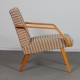 Paire de fauteuils en bois des années 1970 - 