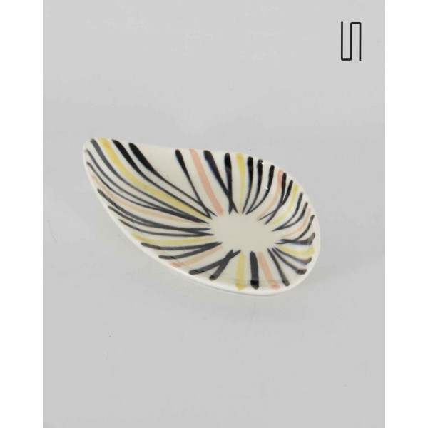 Ceramic tray for Ditmar Urbach, 1959 - Eastern Europe design