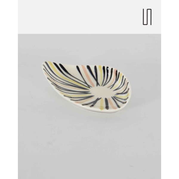 Ceramic tray for Ditmar Urbach, 1959 - Eastern Europe design