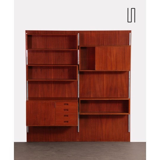 1960's mahogany wall unit