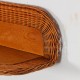 Rattan shelf published by Uluv in the 1960s - 