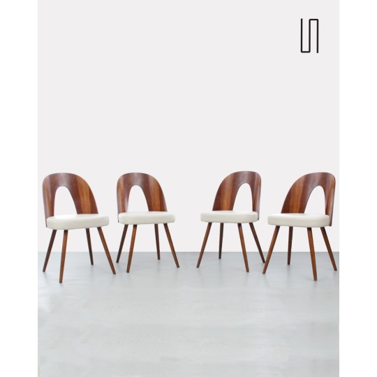 Set of 4 chairs by Antonin Suman for Tatra Nabytok, 1960s - Eastern Europe design