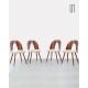 Suite de 4 chaises de l'Est par Antonin Suman, 1960 - Design d'Europe de l'Est