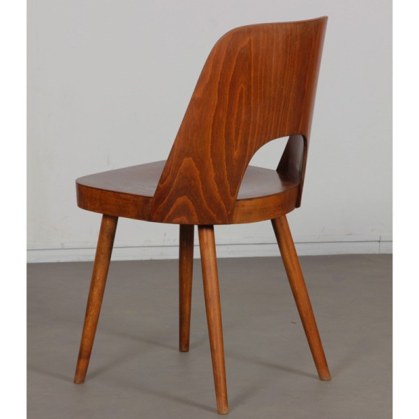 Wooden chair by Oswald Haerdtl for Ton, 1960s - Eastern Europe design