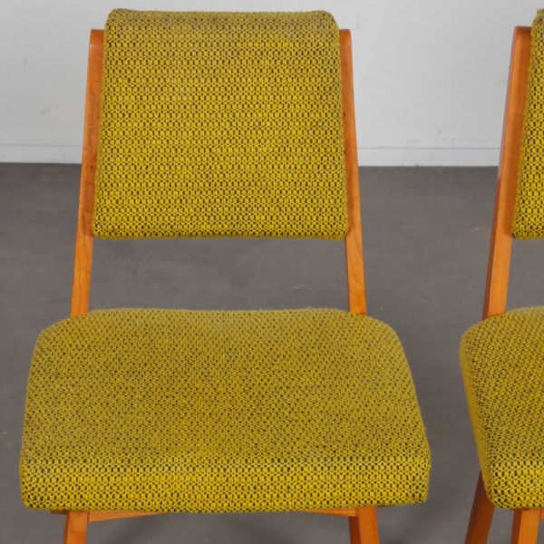 Paire de chaises en bois des années 1970 - Design d'Europe de l'Est