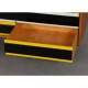 Yellow and black chest of drawers, model U-453, by Jiri Jiroutek, 1960s - Eastern Europe design