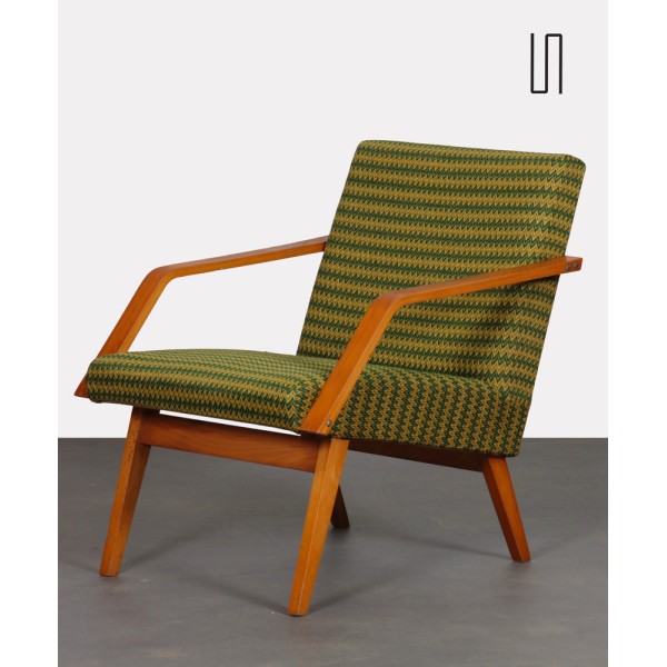 Wooden armchair from the 1970s - 