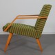 Fauteuil en bois des années 1970 - 